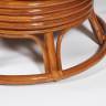 Кресло-качалка PAPASAN/ПАПАСАН w 23/01 B /с подушкой/ 115х78х104 см, Cognac (коньяк), ткань Коричневый, 3М7-147
