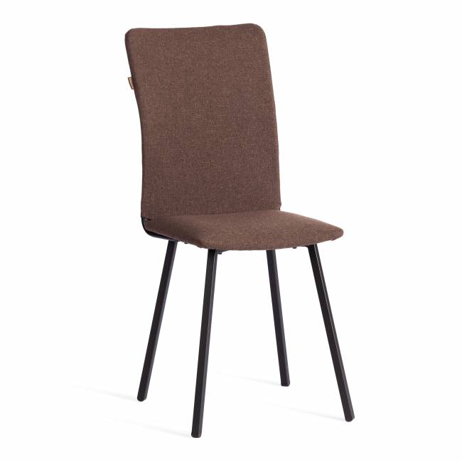 Стул обеденный Ля Русс/La Rousse ткань рогожка, коричневый/черный, 3м7-147, 49х50х93см коричневый ткань рогожка Стул обеденный Ля Русс/La Rousse ткань рогожка, коричневый/черный, 3м7-147, 49х50х93см коричневый ткань рогожка