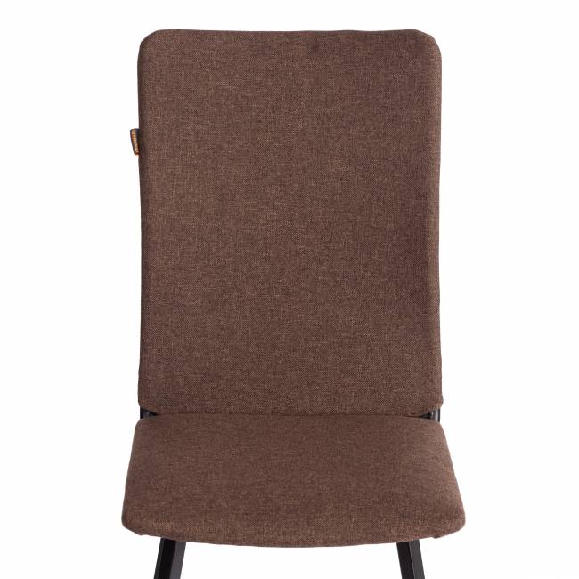 Стул обеденный Ля Русс/La Rousse ткань рогожка, коричневый/черный, 3м7-147, 49х50х93см коричневый ткань рогожка Стул обеденный Ля Русс/La Rousse ткань рогожка, коричневый/черный, 3м7-147, 49х50х93см коричневый ткань рогожка