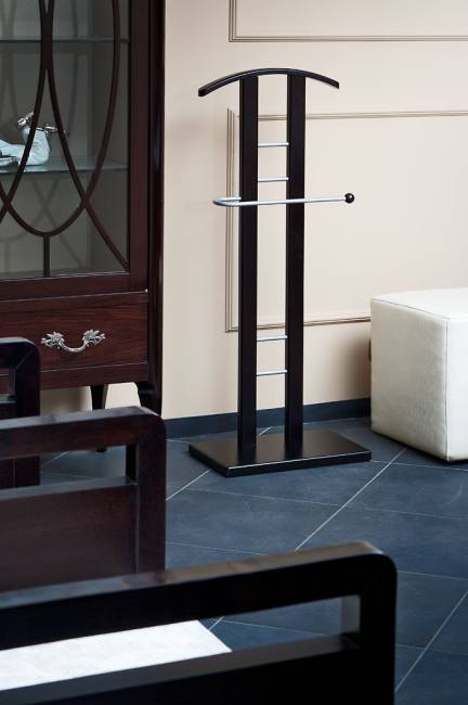 Вешалка костюмная ГАЛАНТ 321 металлик/венге