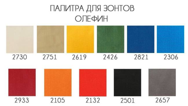 Зонт профессиональный 2х2 м Avocado бежевый 2000х2000 мм Зонт профессиональный 2х2 м Avocado бежевый 2000х2000 мм