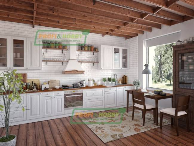 Пенал 2220 х 600 х 560 филенка, 3 двери (без полок), сосна, без покраски