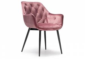 Стул на металлокаркасе Remo dark pink Стул на металлокаркасе Remo dark pink