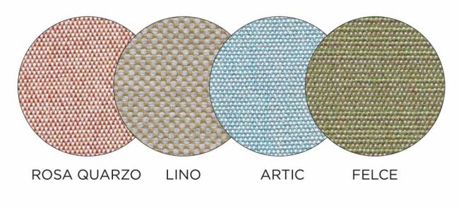 Кресло-качалка пластиковое с подушкой Folio агава, голубой 720х810-925х1190-1125 мм