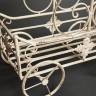 Цветочница Secret de Maison CARRIAGE (mod. PL08--6954) металл, 40х23х55см, Античный белый (Antique White)
