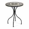 Стол Secret de Maison Ромео/Romeo  металл, 60х72см, черный /плитка "калейдоскоп" черный /плитка "калейдоскоп" металл