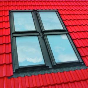 Часть комбинированного оклада к мансардному окну "Факро" KSV-3 940*1180