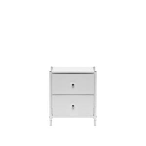 Комод Leset Хайди 2 ящика Белый Белый