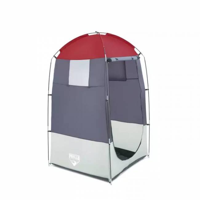 Палатка-кабинка 1-местная 110х110х190см "Station Port" 1 слой, 170T polyester PA, 300мм, 110гр/м2 PE