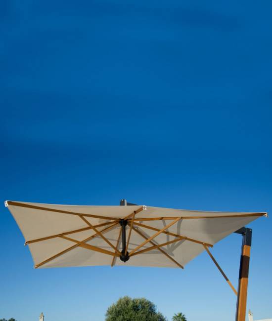 Зонт профессиональный 3х4 м Palladio Braccio имитация ироко, слоновая кость 3000х4000 мм Зонт профессиональный 3х4 м Palladio Braccio имитация ироко, слоновая кость 3000х4000 мм