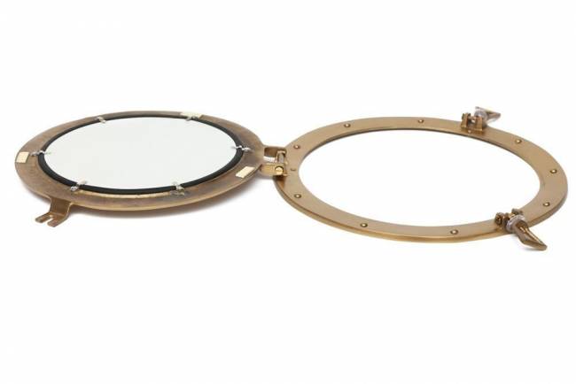 Зеркало Иллюминатор Secret De Maison ( mod. 37376 ) алюминиевый сплав, 39*39*7см, античная медь античная медь алюминиевый сплав