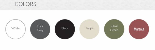 Табурет пластиковый полубарный Tom Bar 65 белый 360х360х650 мм