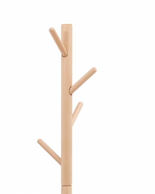 Вешалка напольная Hook светлое дерево