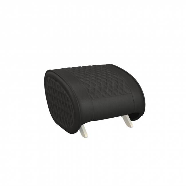 Пуф-глайдер Balance 3, дуб шампань, Вегас Блэк (экокожа)