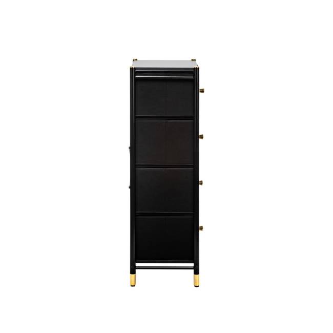 Комод Leset Хайди 8 ящиков Чёрный Чёрный Комод Leset Хайди 8 ящиков Чёрный Чёрный