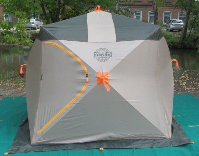 Палатка для зимней рыбалки Митек Омуль-Куб 1 Палатка для зимней рыбалки Митек Омуль-Куб 1