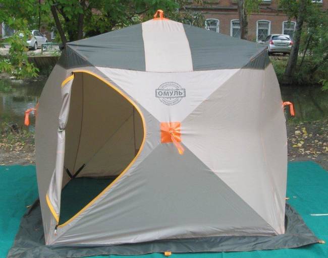 Палатка для зимней рыбалки Митек Омуль-Куб 1 Палатка для зимней рыбалки Митек Омуль-Куб 1