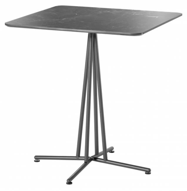 Cтол обеденный керамогранитный Bristol Porcelain 700х700х750 мм
