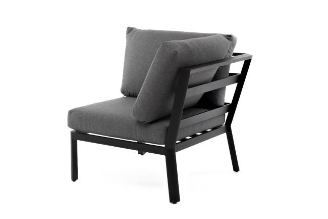 "Париж" модуль диванный алюминиевый угловой, цвет серый "Париж" модуль диванный алюминиевый угловой, цвет серый