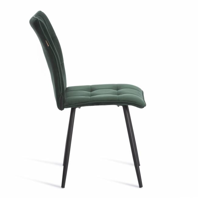 Стул обеденный Bari велюр, 46х55х89, Deep Forest (изумруд) изумрудный велюр