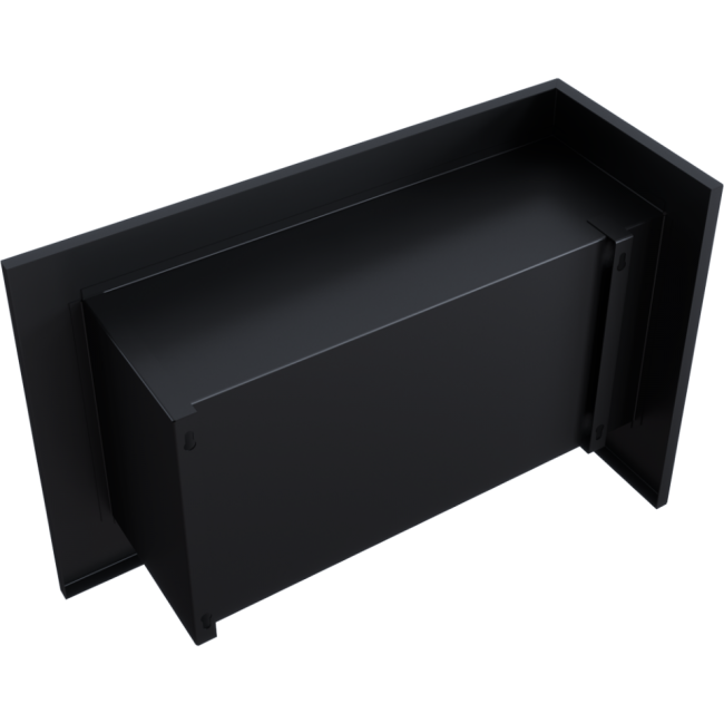 Биокамин Kratki DELTA/L/700 угловой