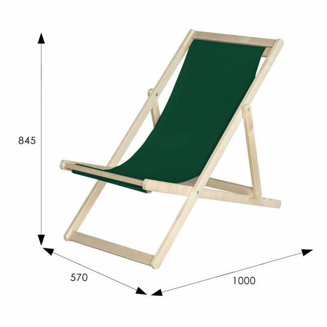 Шезлонг ткань зелёный Шезлонг ткань зелёный