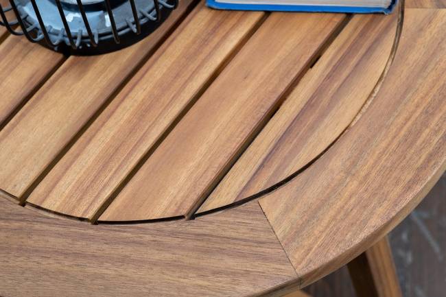 Кофейный комплект из акации DIRECTOR бежевый  Joygarden