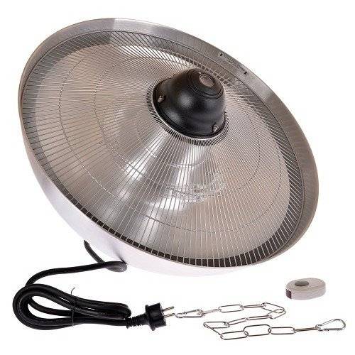 Электрический подвесной обогреватель Hügett Taket EcoSteel 2169 Электрический подвесной обогреватель Hügett Taket EcoSteel 2169