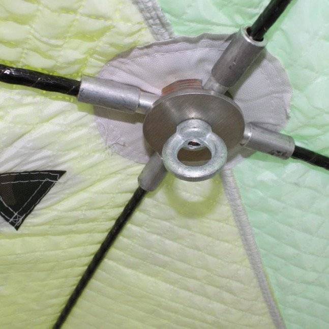 Палатка для зимней рыбалки Медведь Куб 3 трехслойная