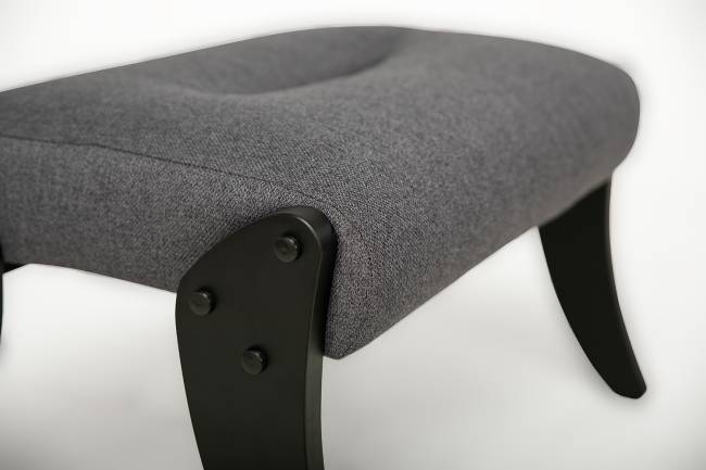 Пуф Leset Дэми Венге Malmo 95 (темно-серый) Пуф Leset Дэми Венге Malmo 95 (темно-серый)