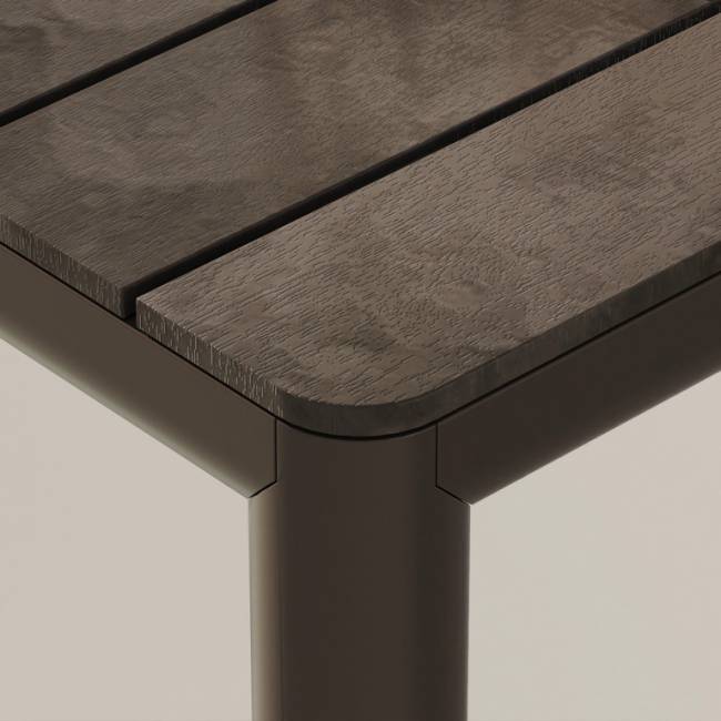 Стол пластиковый раздвижной Tevere 210 терра 2110-2750х1000х765 мм Стол пластиковый раздвижной Tevere 210 терра 2110-2750х1000х765 мм