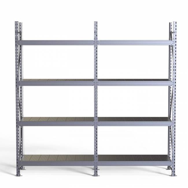 Стеллаж металлический SGR-V-Zn 1264-2,5-DS Стеллаж металлический SGR-V-Zn 1264-2,5-DS