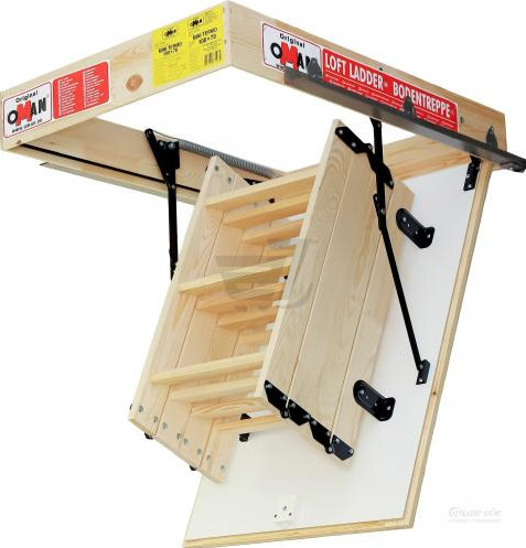 Чердачная складная лестница COMPACT TERMO