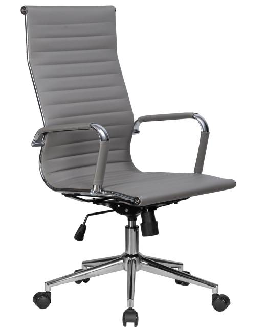 Офисное кресло для руководителей DOBRIN CLARK SIMPLE, серый (47)