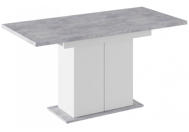 Carla белый / цемент светлый