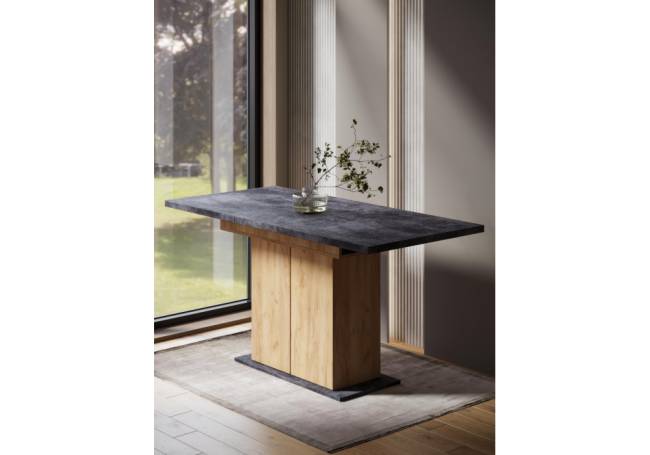 Carla крафт золотой / цемент темный