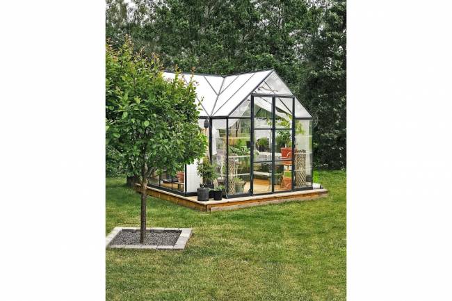 Теплица с прозрачным остеклением VICTORY ORANGERY GARDEN CHALET 10x12