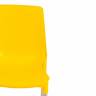 Стул Джениус/Genius (мод. 75) пластик/металл, 46x56x84cм, желтый/опоры хром (Комплект из 4 шт.) желтый металл/пластик Стул Джениус/Genius (мод. 75) пластик/металл, 46x56x84cм, желтый/опоры хром (Комплект из 4 шт.) желтый металл/пластик