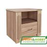 Тумба прикроватная Rino ясень, без покраски