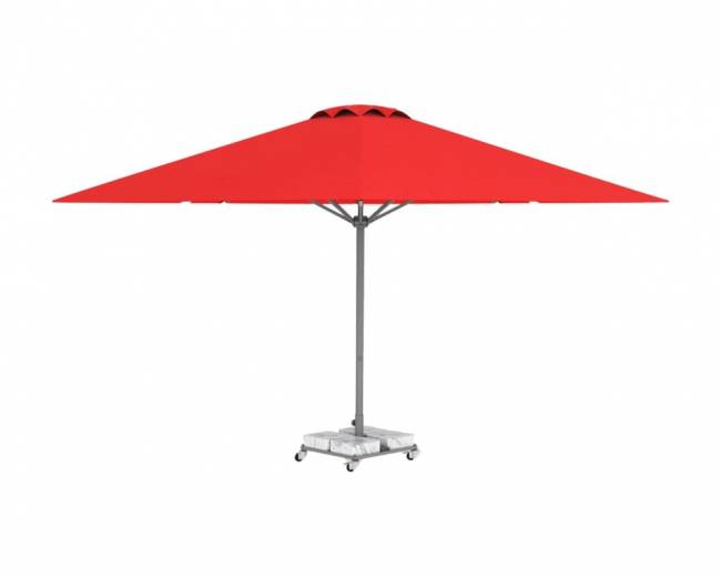 Зонт профессиональный 4х4 м Lux Telescopic бежевый 4000х4000 мм