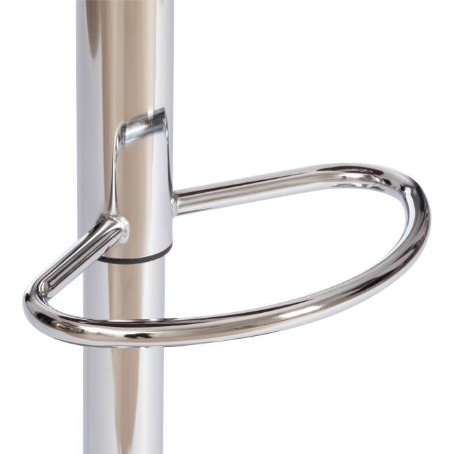 Барный стул VIMTA (mod.4021S) металл/дерево/ткань, 60х51х91,5-112,5 см, выс. сид. 61,5-82,5 см, бежевый/натур./хром, Aimcasa 5 береза, серый металл/дерево/ткань