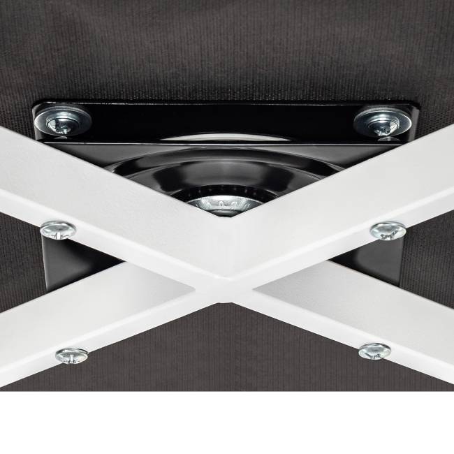 Стул Leset Арман 360 (поворотный механизм) Океан Белый