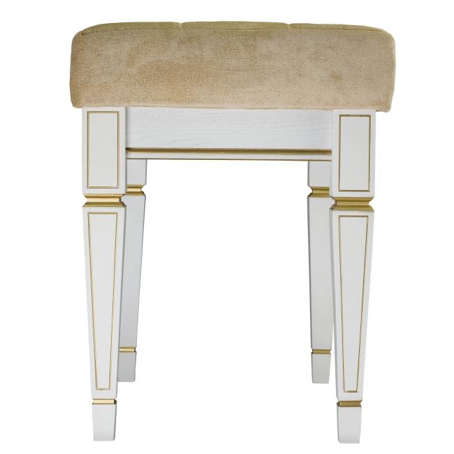 Банкетка Васко В 97Н белый ясень/золото Банкетка Васко В 97Н белый ясень/золото