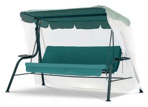 Качели садовые "Лотос" зеленые Качели садовые "Лотос" зеленые