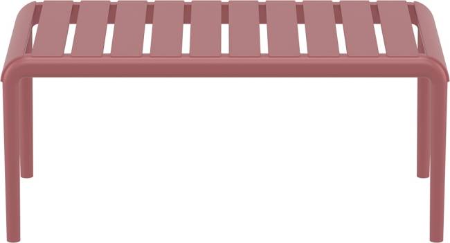 Столик пластиковый журнальный Paris Lounge Table марсала 900х500х400 мм Столик пластиковый журнальный Paris Lounge Table марсала 900х500х400 мм