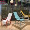 Лаунж-кресло пластиковое Net Lounge белый 615х900х990 мм Лаунж-кресло пластиковое Net Lounge белый 615х900х990 мм