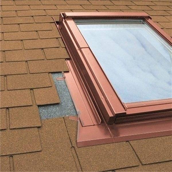 Оклад для плоских кровельных покрытий ESV CU, медный 780*980