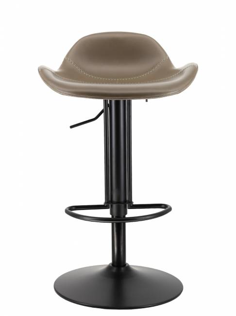 Барный стул Everprof Glory (Глори) Экокожа Серый