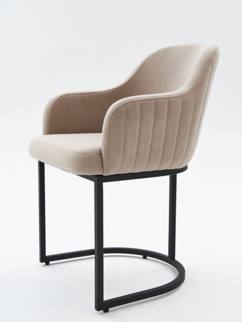 Стул Amely Beige / Black