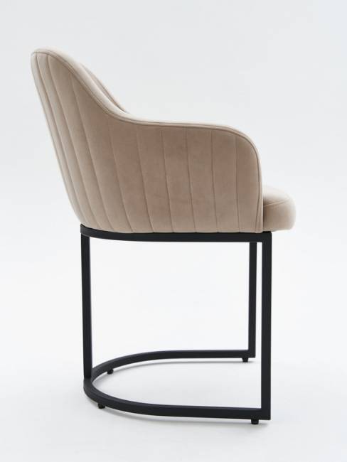 Стул Amely Beige / Black